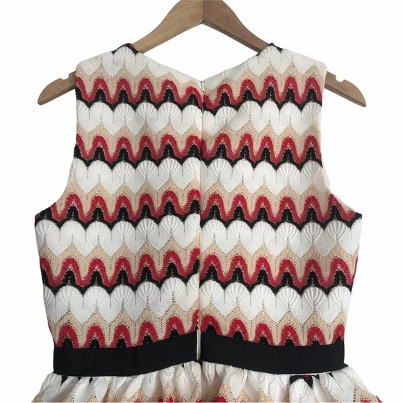 Maje Rituela Crocket Knit Skater Dress - Picture 9 of 11